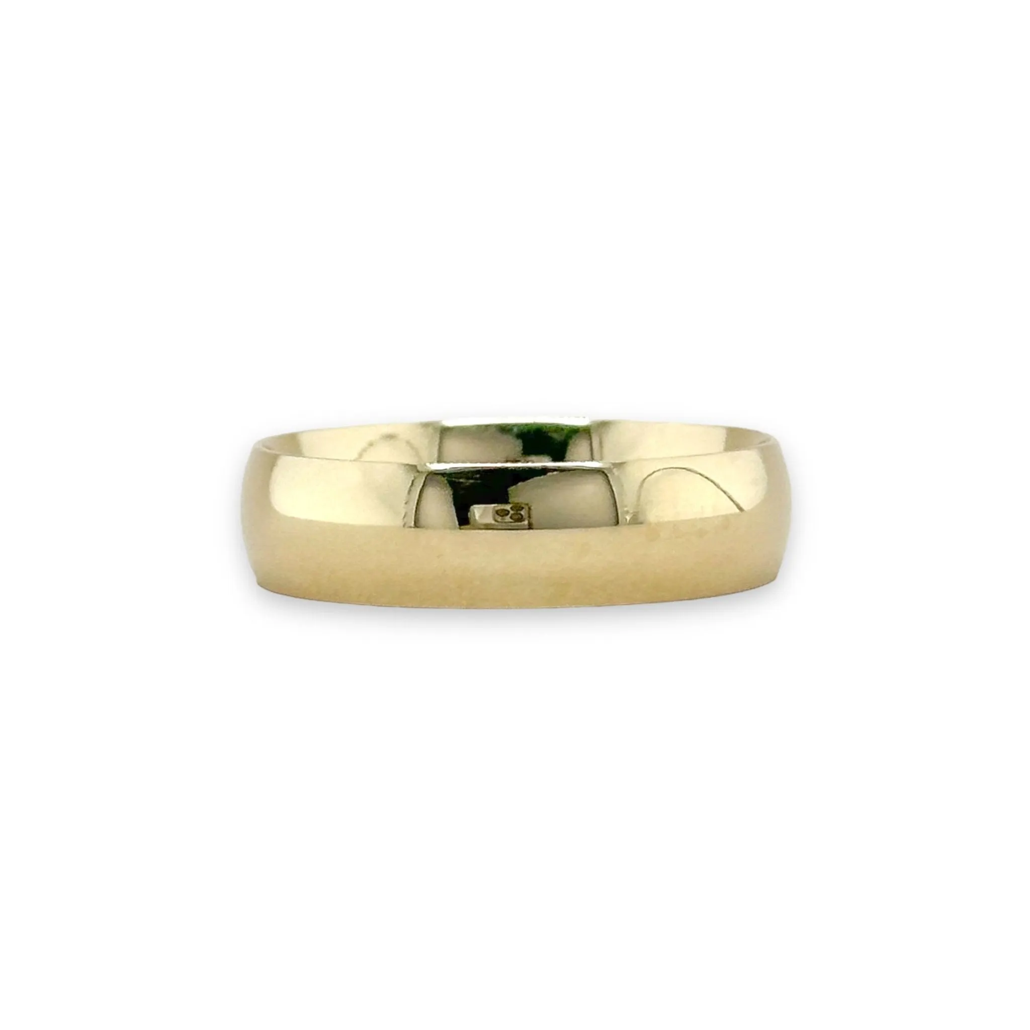 14K Y Gold 6mm Band 11