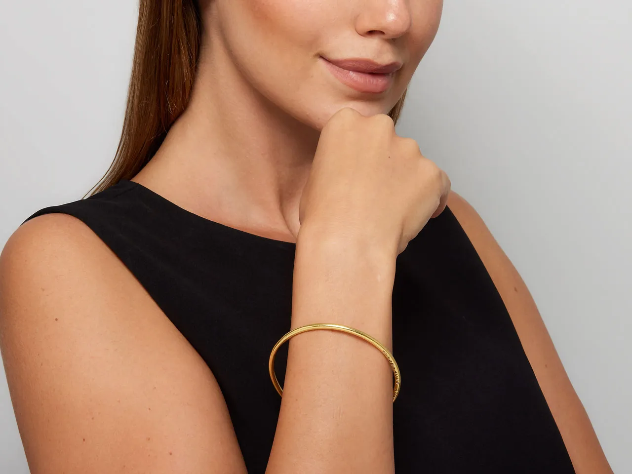 Bangle Bracelet in 18K Gold