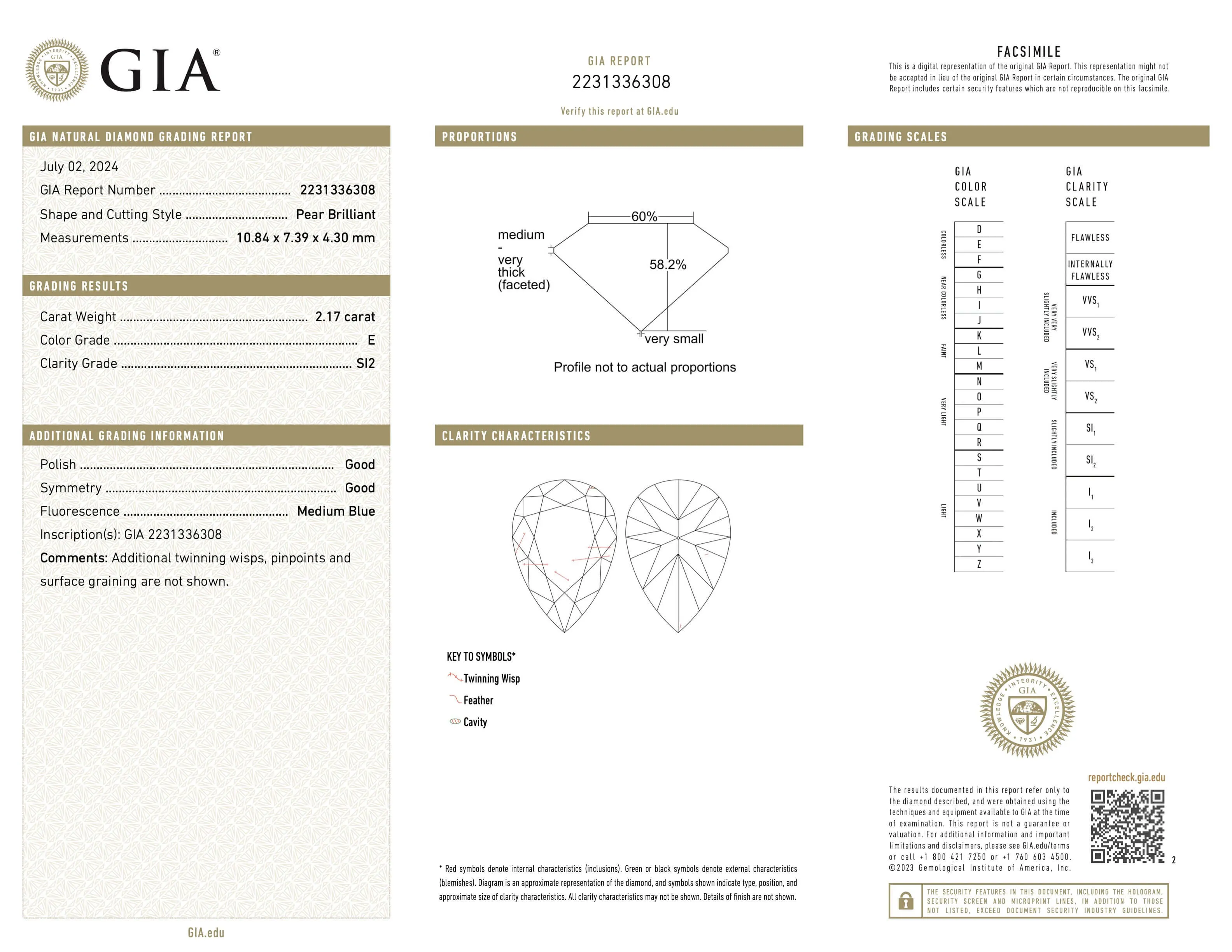 Beladora 'Bespoke' Pear Shape Diamond Drop Earrings, 7.74 carats, in Platinum