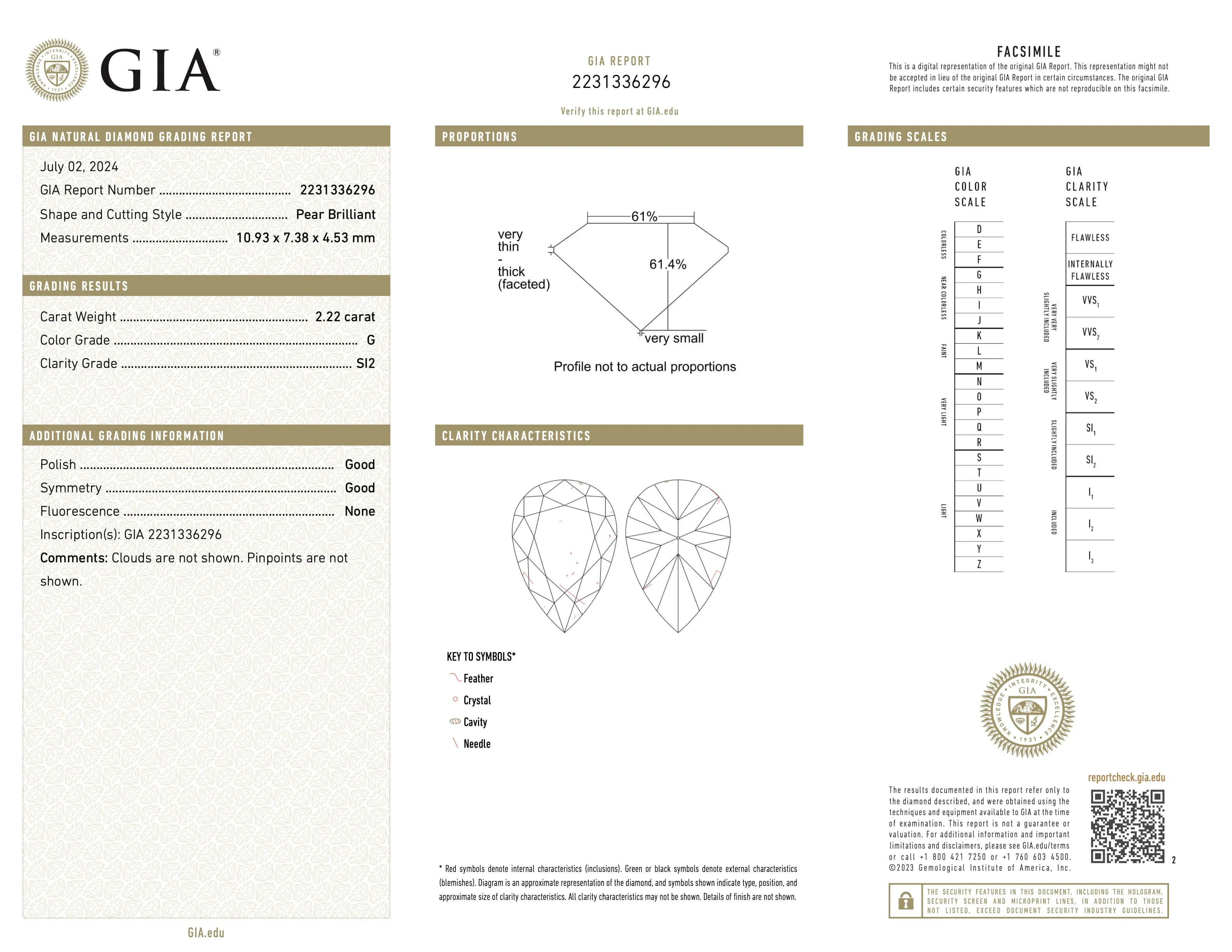 Beladora 'Bespoke' Pear Shape Diamond Drop Earrings, 7.74 carats, in Platinum
