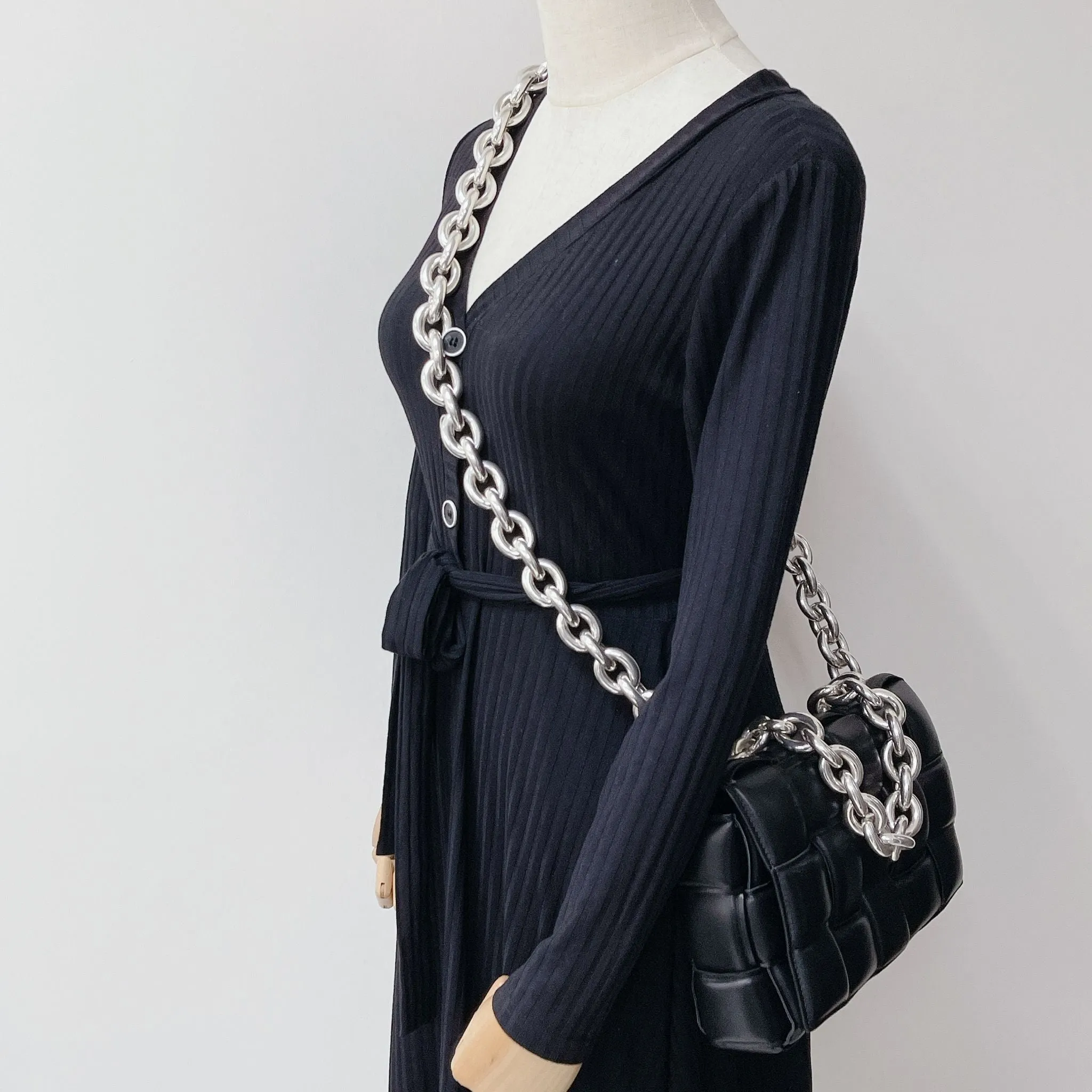Bottega Veneta Padded Casette Chain Bag