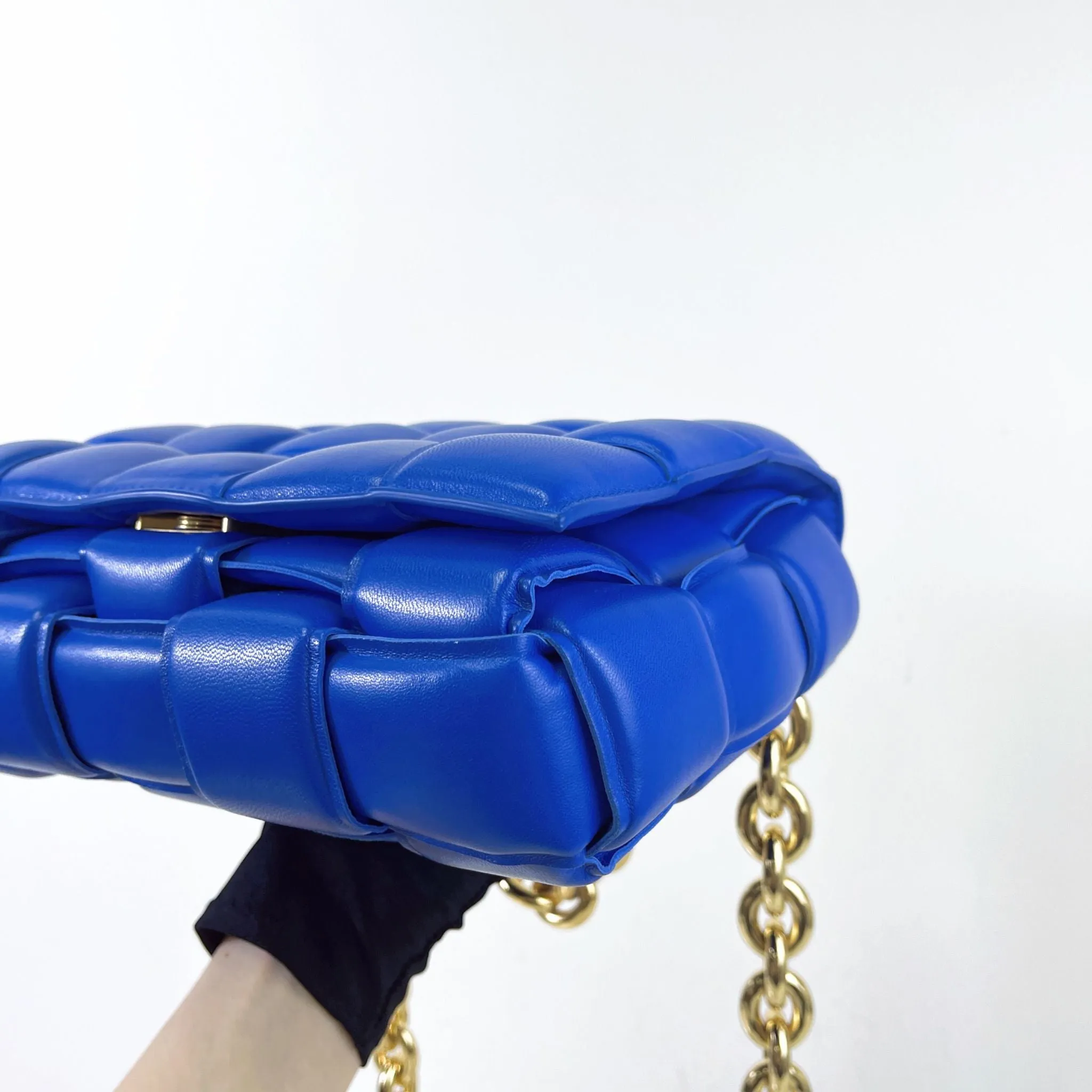 Bottega veneta padded casette chain bag