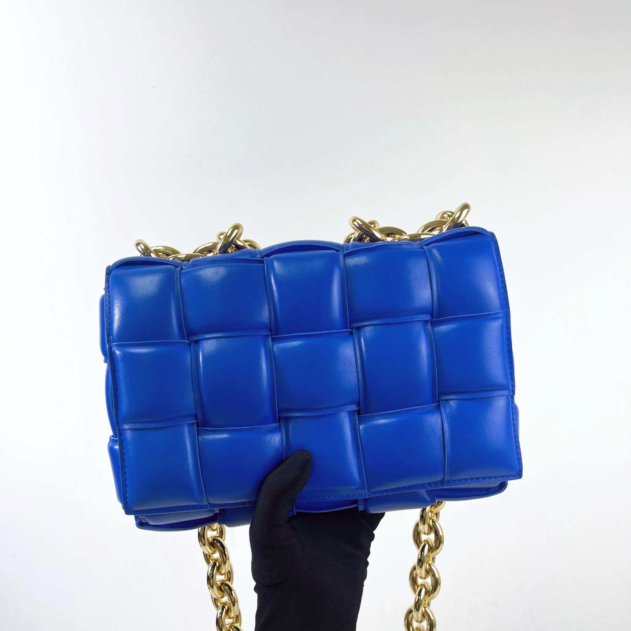Bottega veneta padded casette chain bag