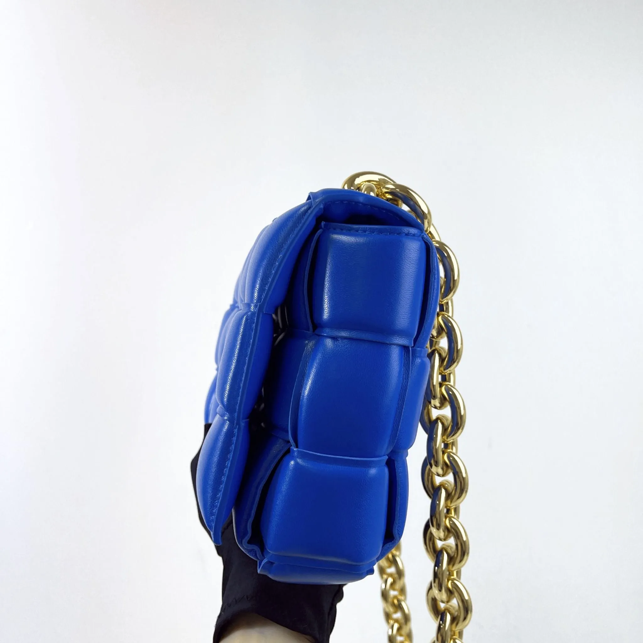 Bottega veneta padded casette chain bag