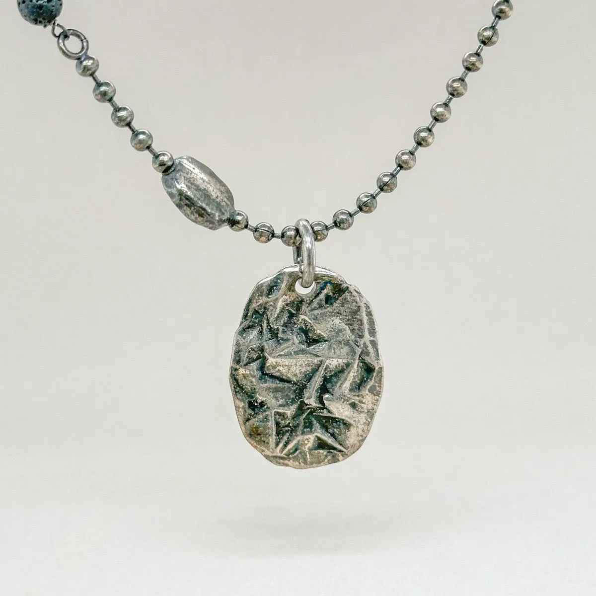 Brass Destination Ship Pendant