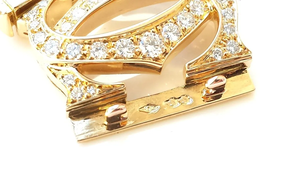Cartier Penelope 3-row Choker / Necklace in 18k Gold with Diamonds
