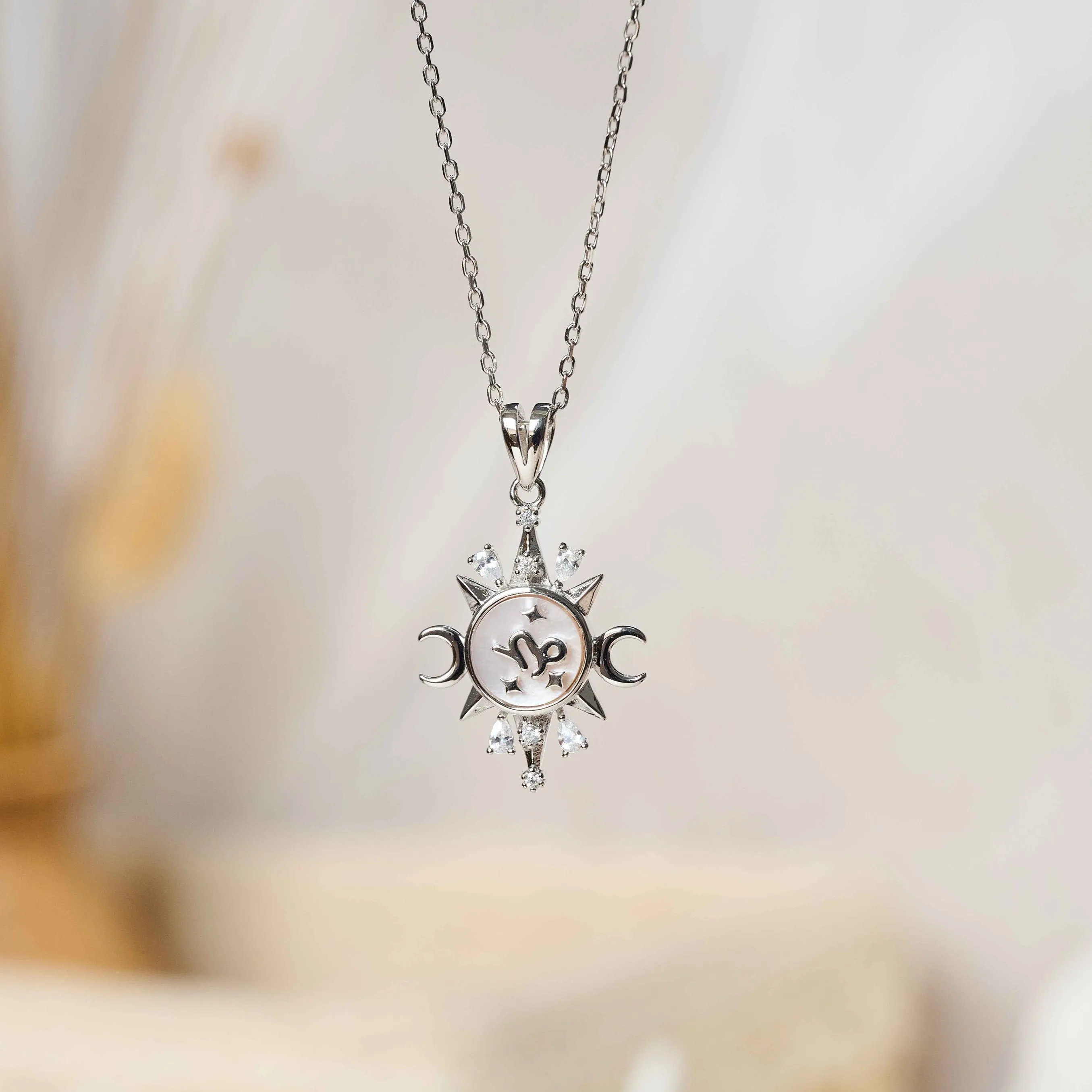 Celestial Horoscope Pendant - Capricorn
