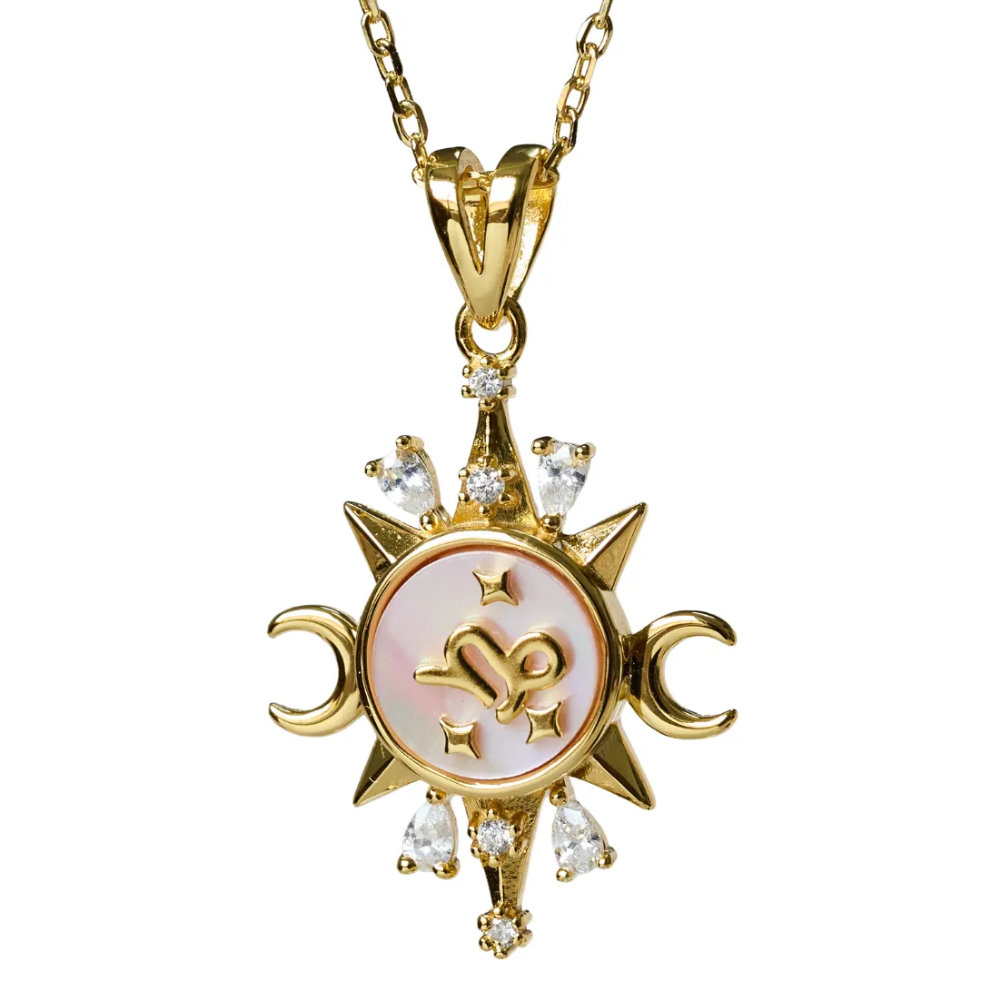 Celestial Horoscope Pendant - Capricorn