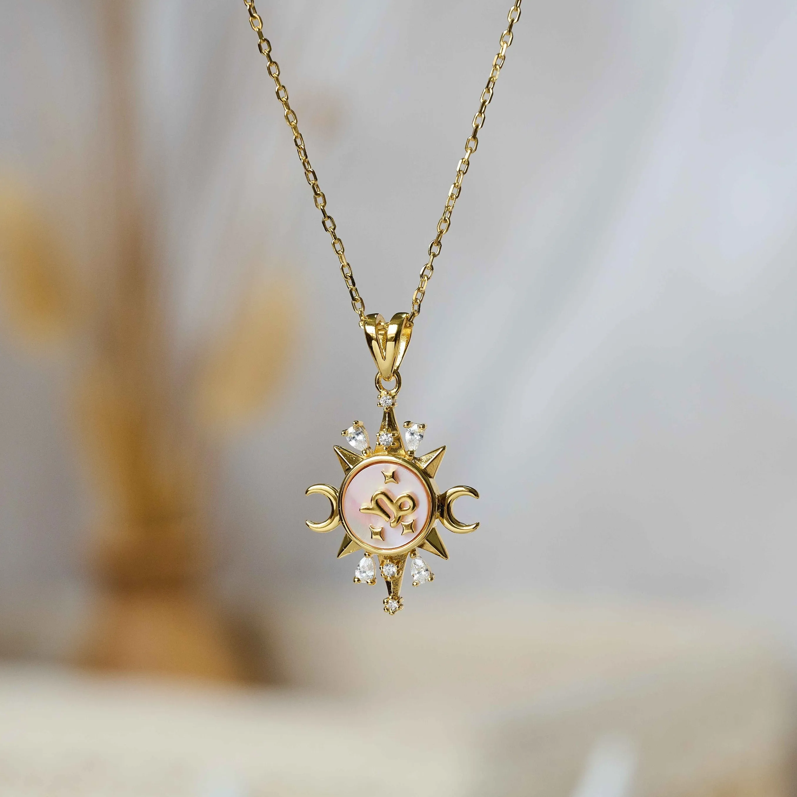 Celestial Horoscope Pendant - Capricorn