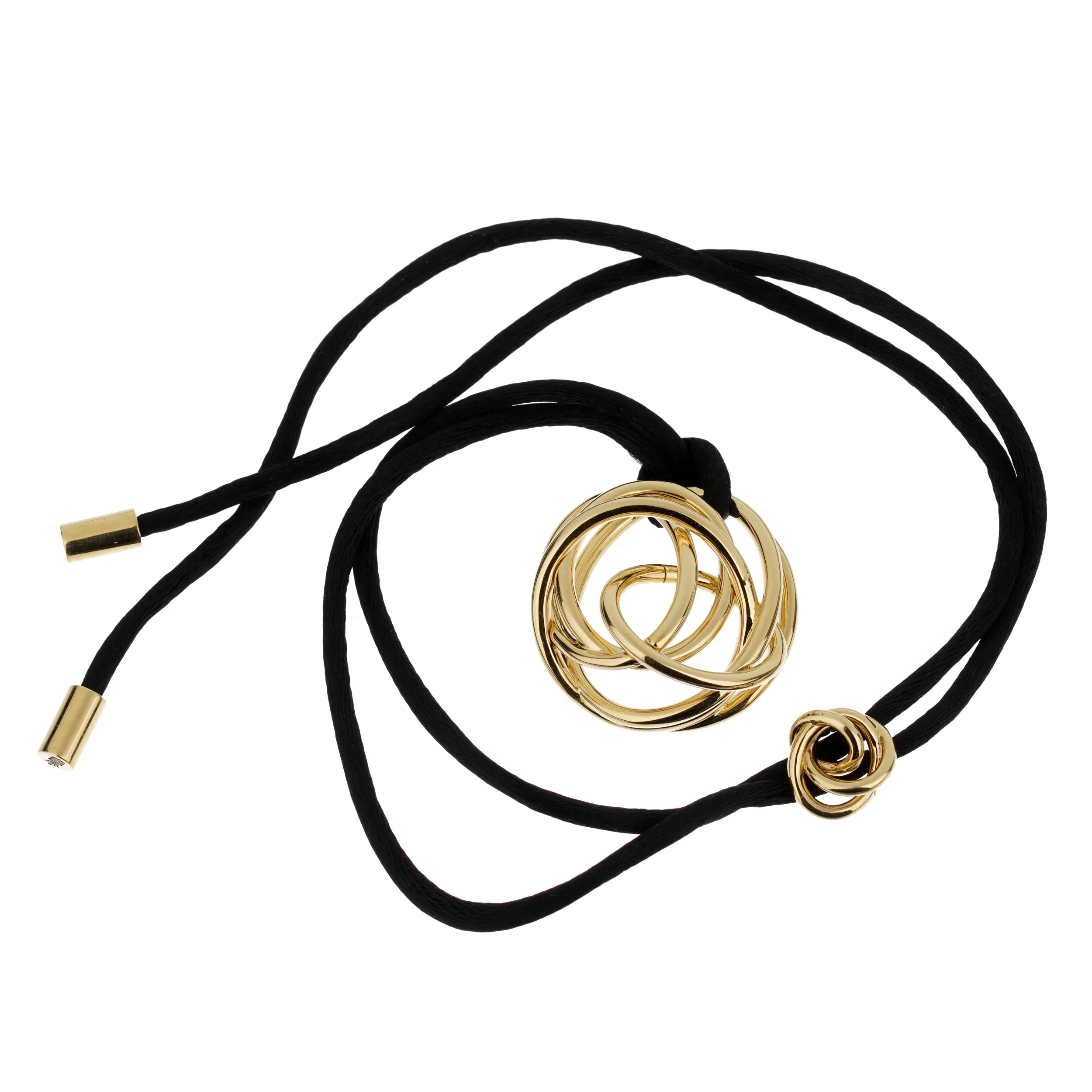 De Grisogono Matassa Yellow Gold Pendant Necklace