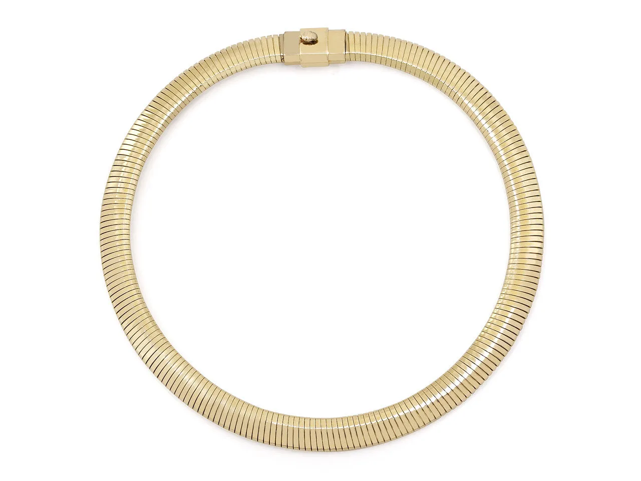Forstner Mid-Century Choker in 14K Gold