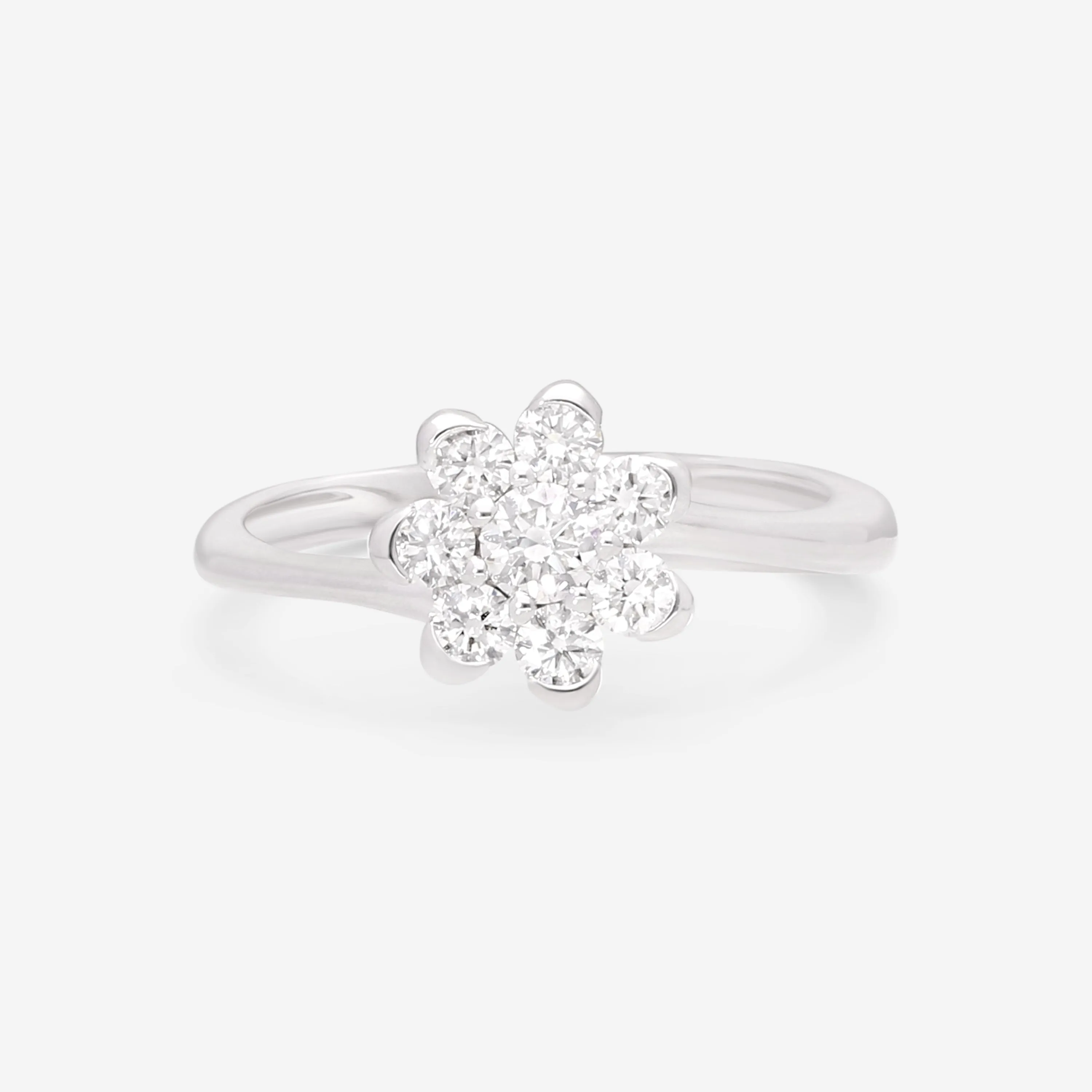 Giloro 18K White Gold Diamond Wedding Ring AN1700-170