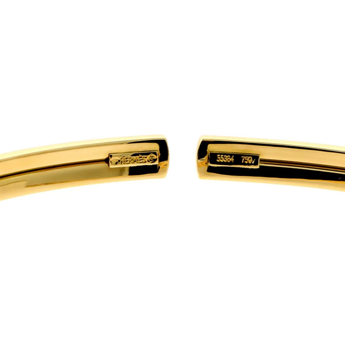 Hermes Choker Yellow Gold Necklace