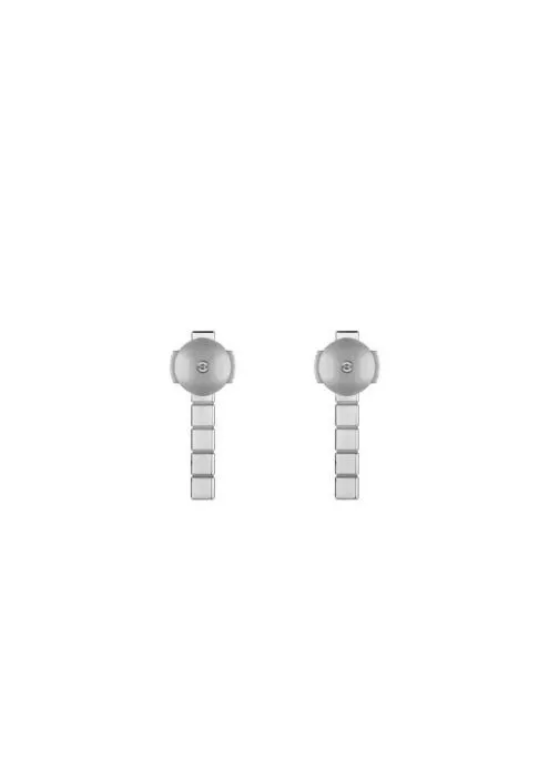 Ice Cube Pure Half-Set Earrings (available in other metals)