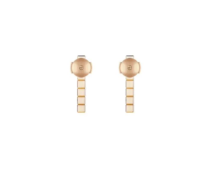Ice Cube Pure Half-Set Earrings (available in other metals)