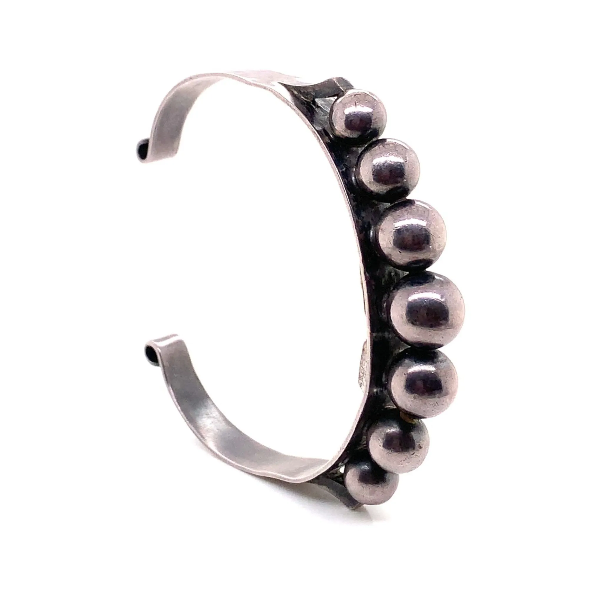 Jean Despres French Art Deco Silver Bracelet
