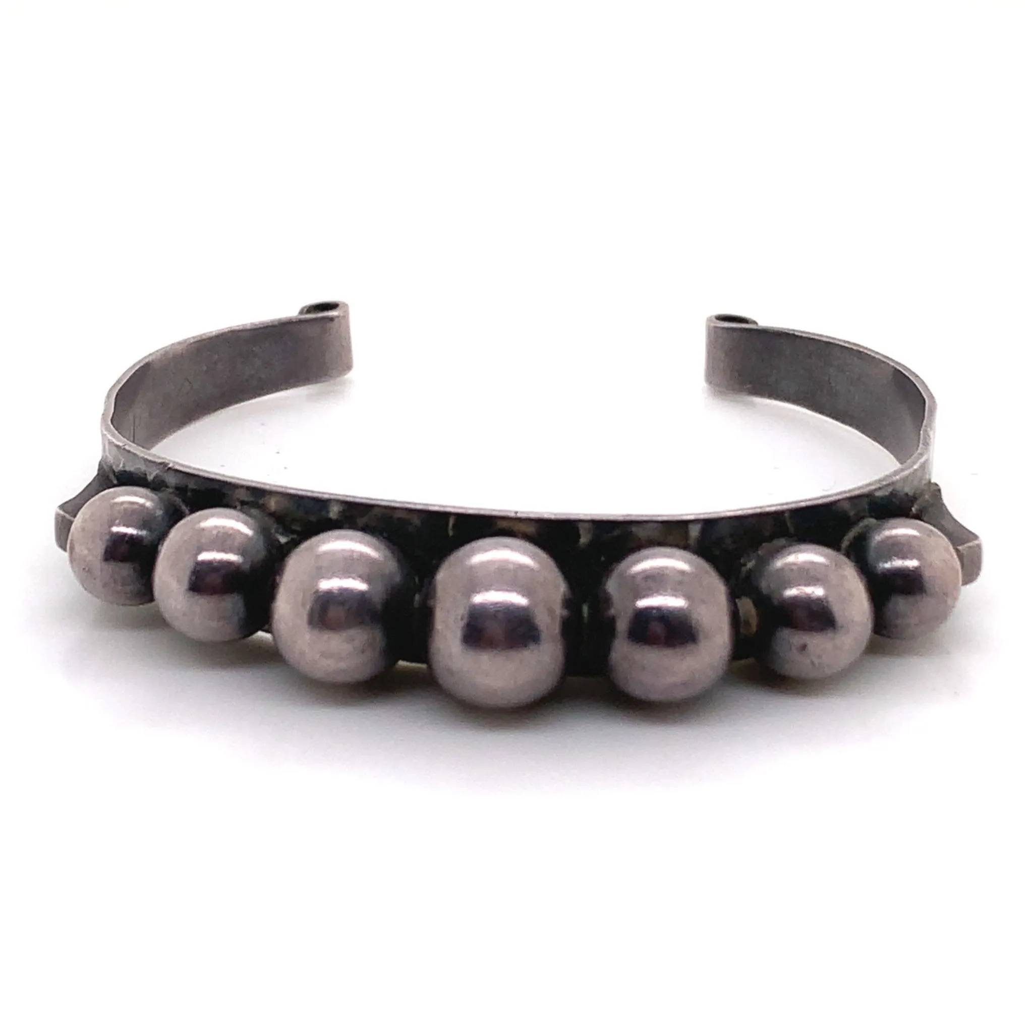 Jean Despres French Art Deco Silver Bracelet
