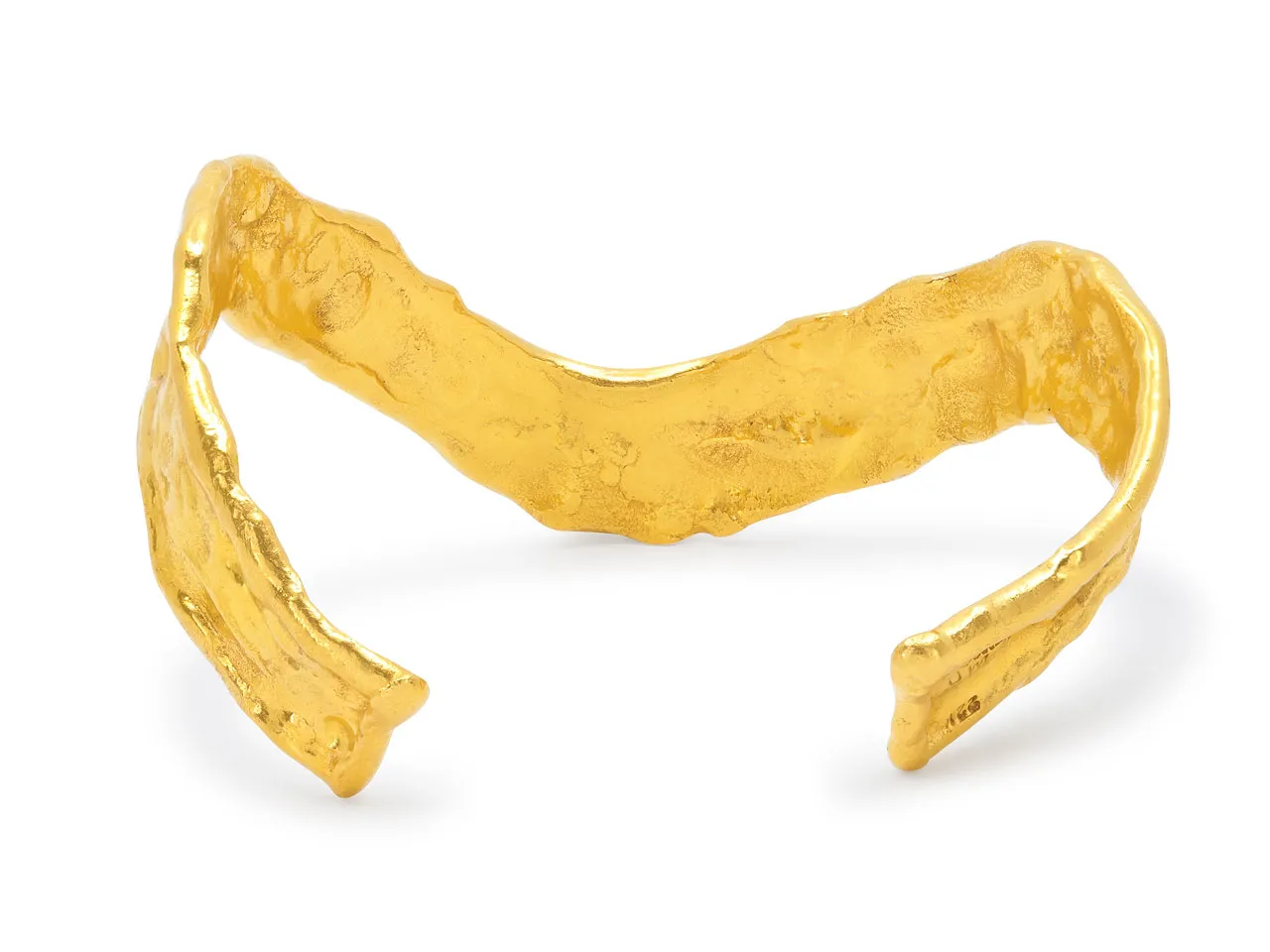 Jean Mahie Cuff Bracelet in 22K Gold