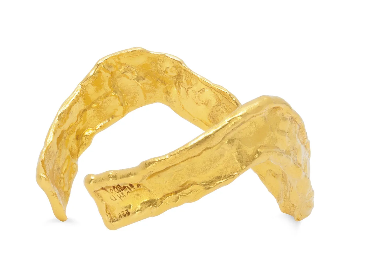 Jean Mahie Cuff Bracelet in 22K Gold