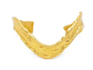Jean Mahie Cuff Bracelet in 22K Gold