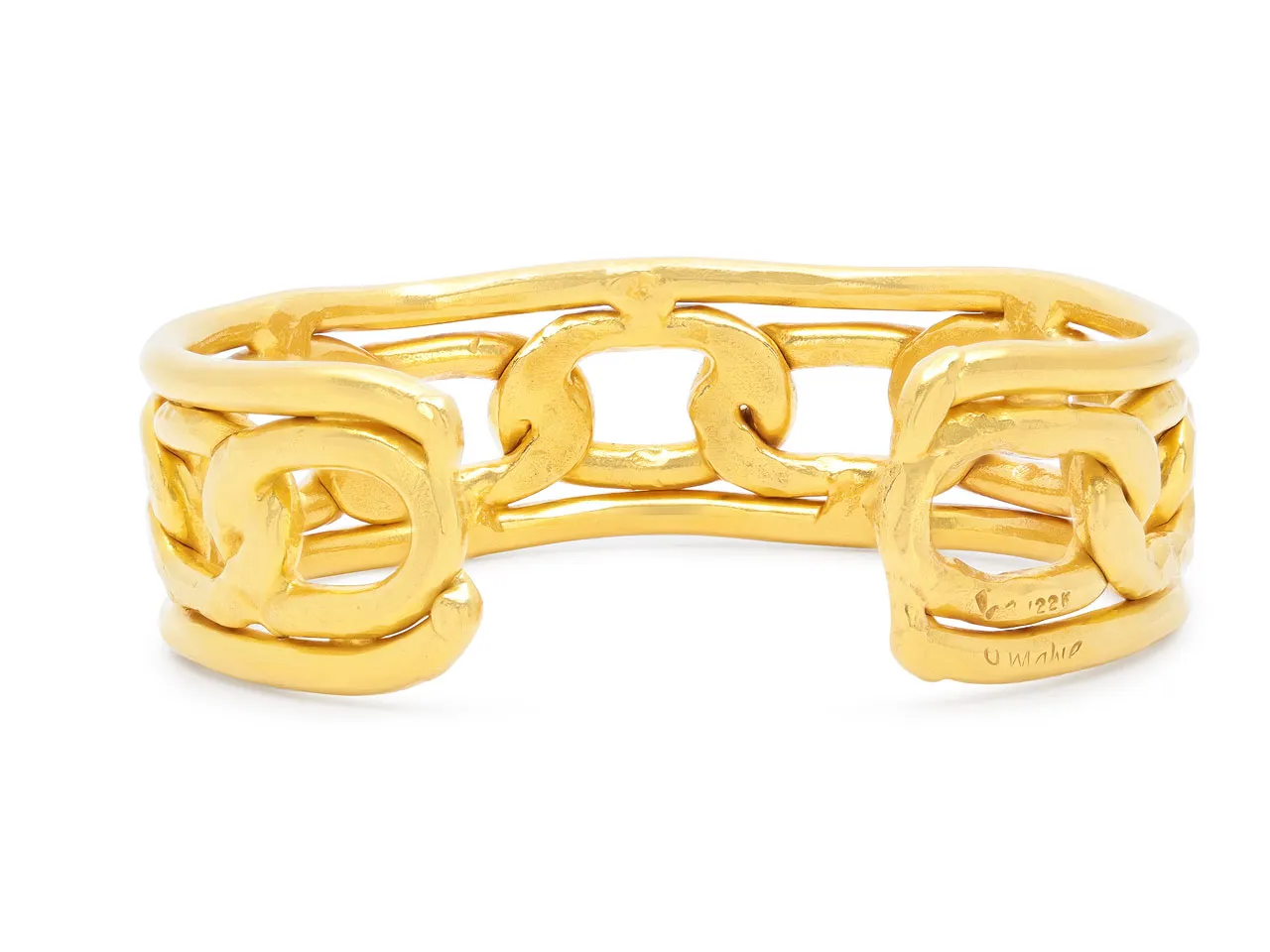 Jean Mahie Cuff Bracelet in 22K Gold