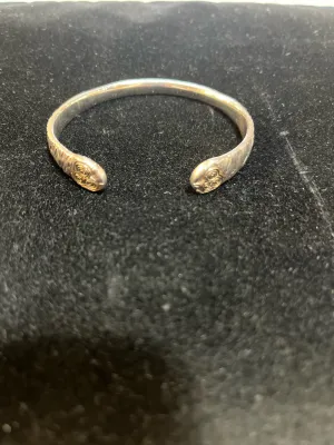 Newgrange Tri-Spiral Cuff Bracelet