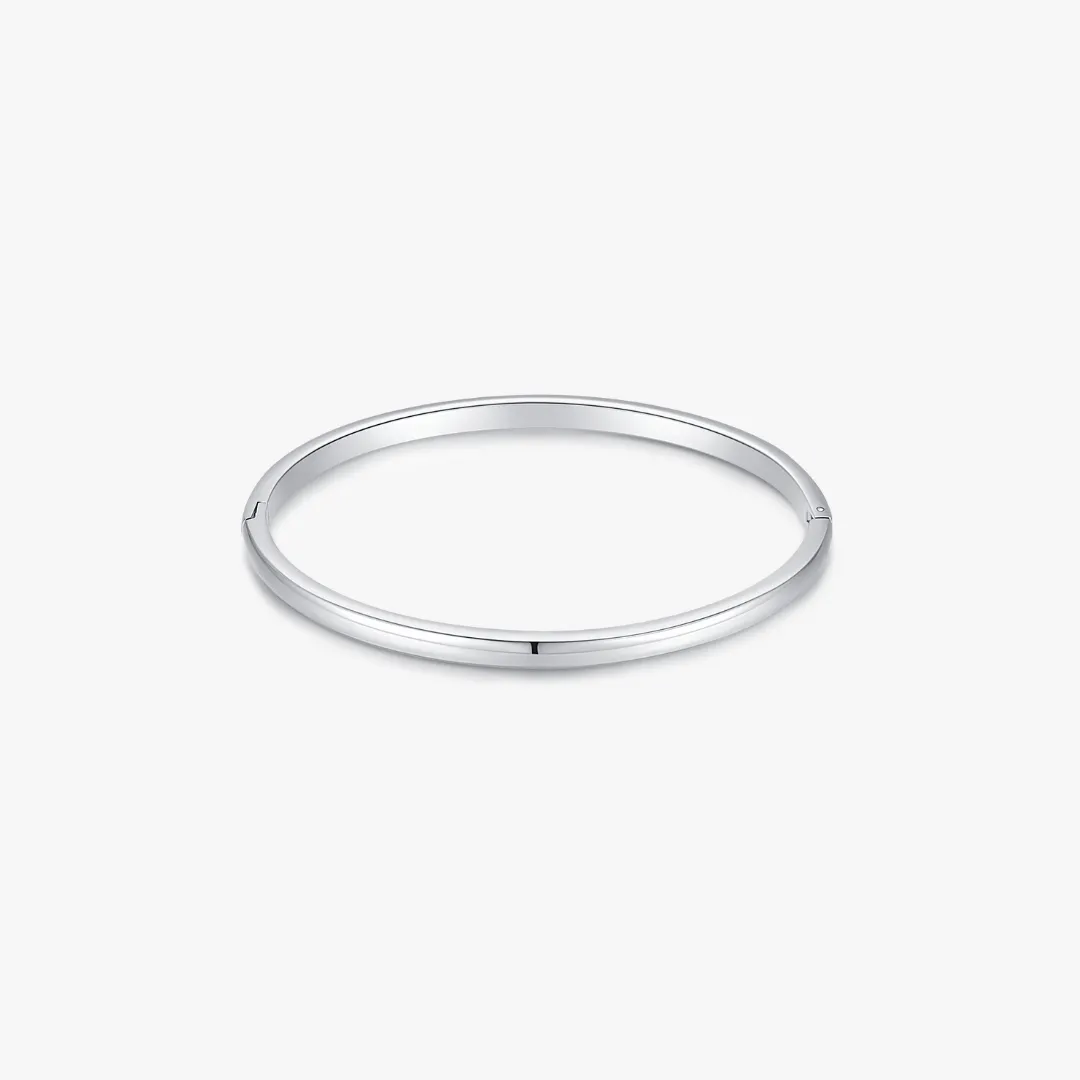 Simple Stacker Cuff Bangle Bracelet