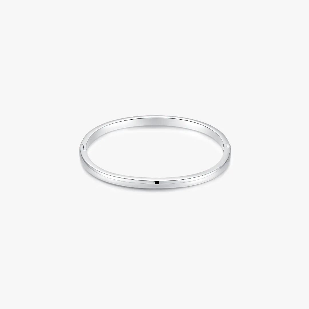 Simple Stacker Cuff Bangle Bracelet