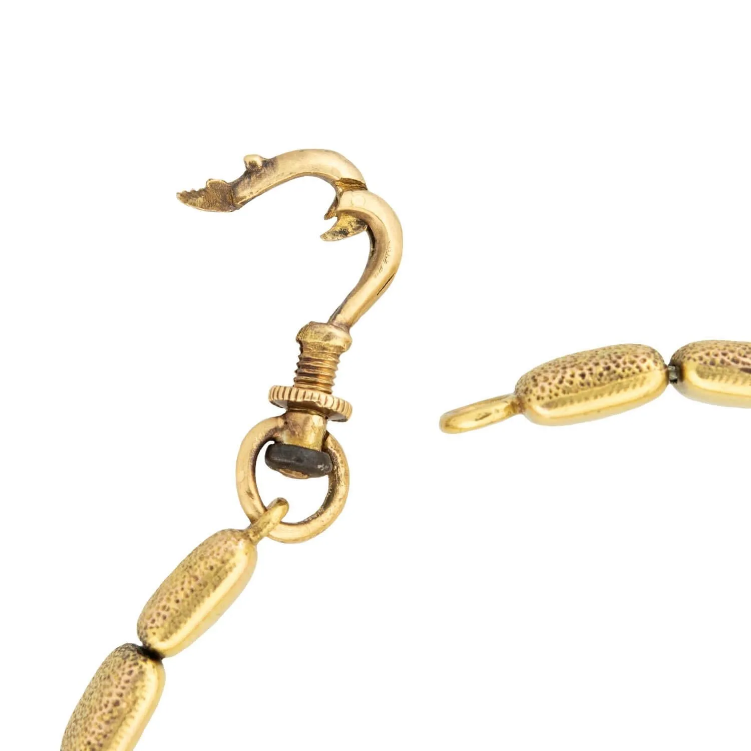 Victorian 15K Diamond Button Stretch Bracelet (On Hold)