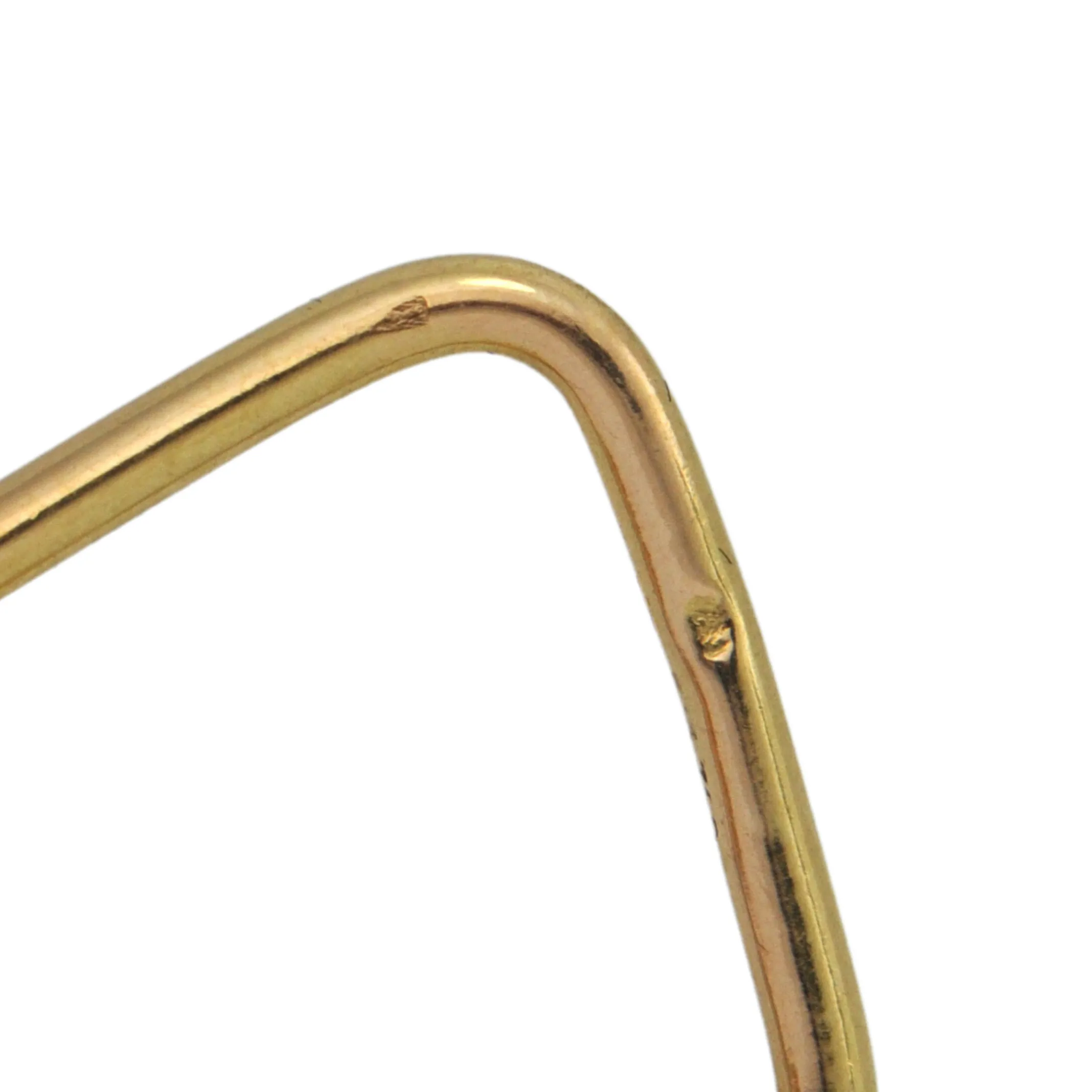 Vintage 22k Gold Coin and 18K Gold Carabiner Charm Holder