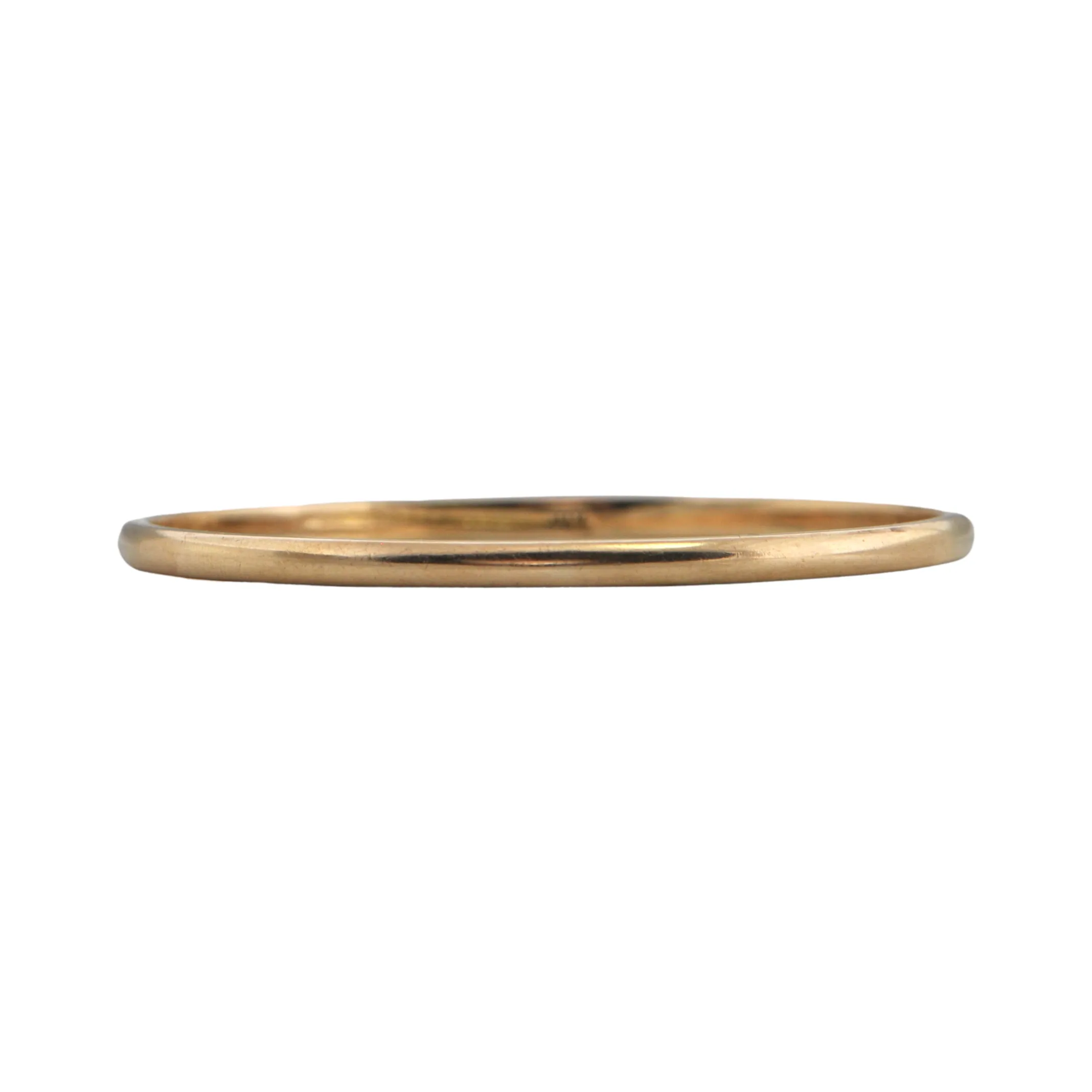 Vintage Solid 14k Gold Bangle Bracelet