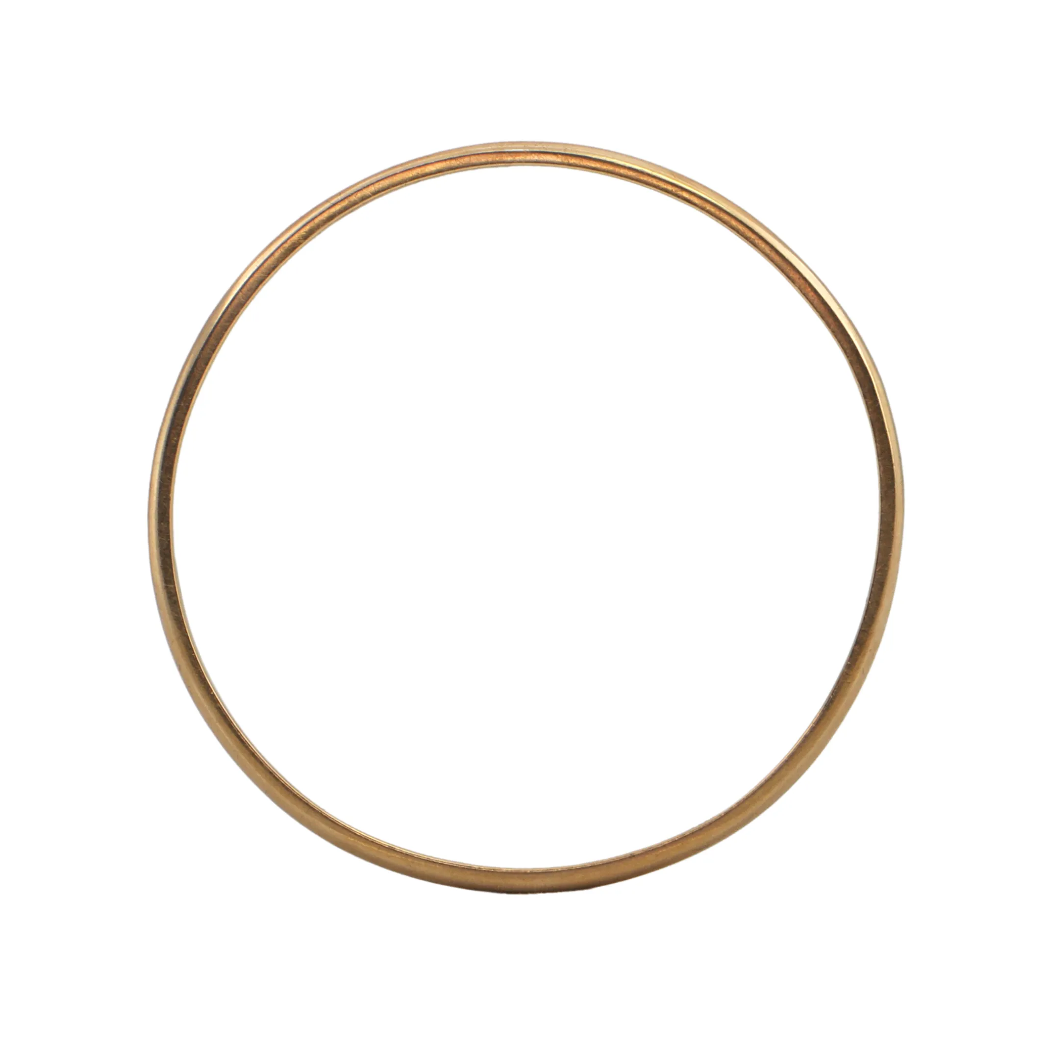 Vintage Solid 14k Gold Bangle Bracelet